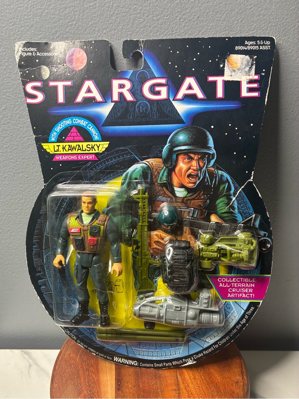 Stargate Lt. Kawalsky Weapons Expert Figure MOC Hasbro 1994